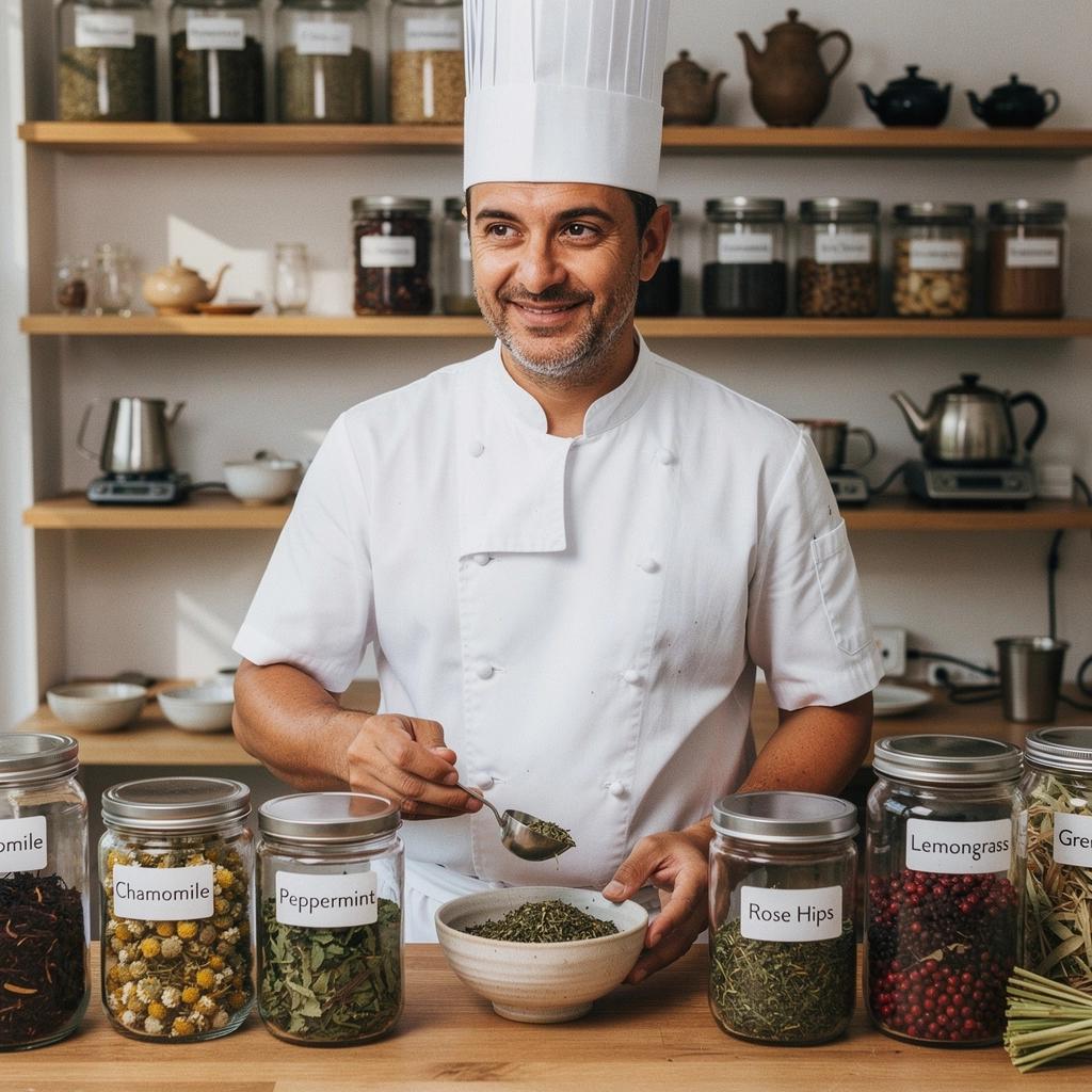 Žolelių arbatos puodelis su petražolių lapais ir citrina.